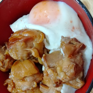 鶏もも肉で！照り焼きチキン丼